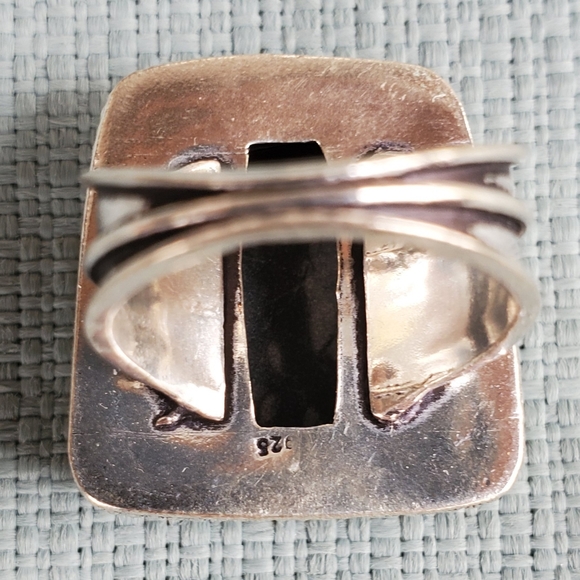 New Picasso Jasper 925 Silver Ring. - Picture 12 of 12